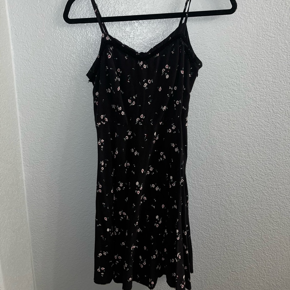 Black and Pink floral dress